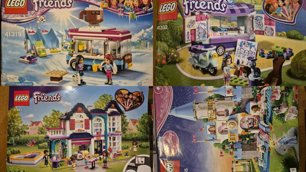 15 zestawów klocków Lego