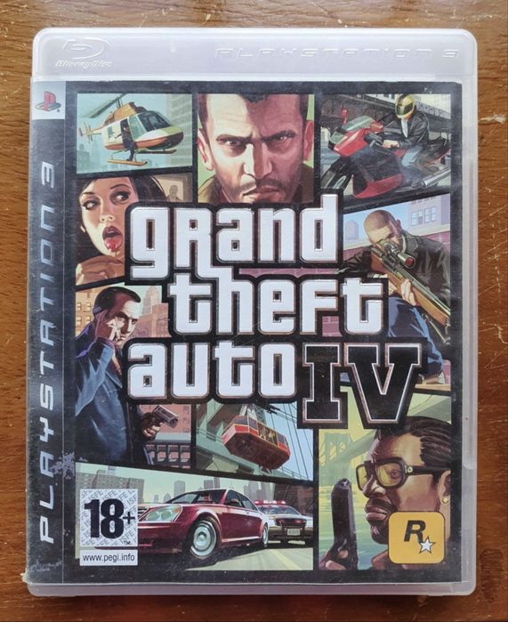Jogo Grand theft Auto lV - PlayStation 3