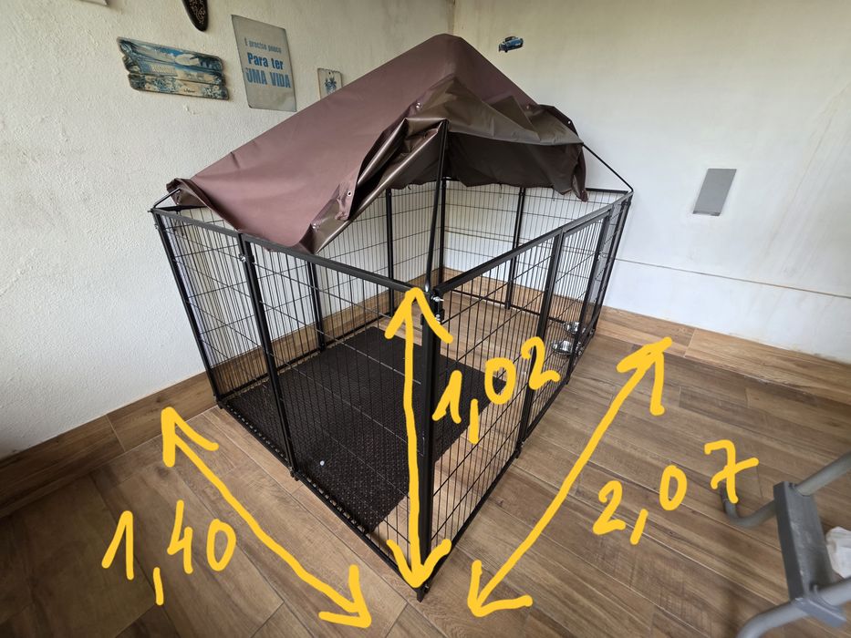 Vendo jaula para cães