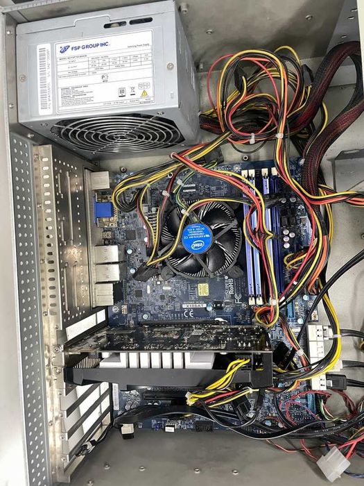 Индустриальный компьютер в Rack корпусе Supermicro сервер Xeon