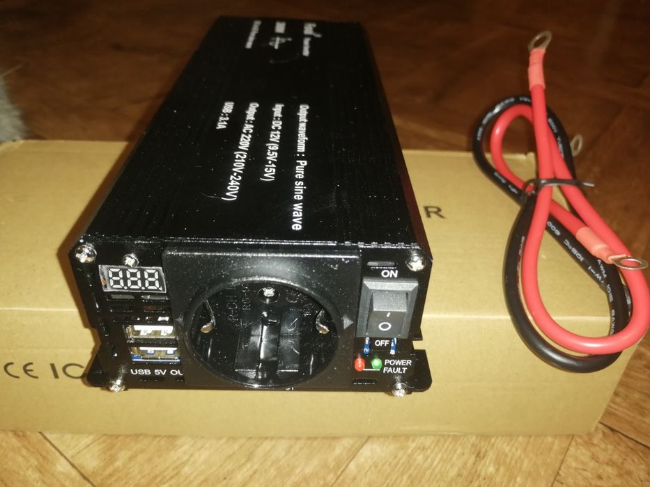 Инвертор FOVAL, преобразователь напряжения 12 220, для котла