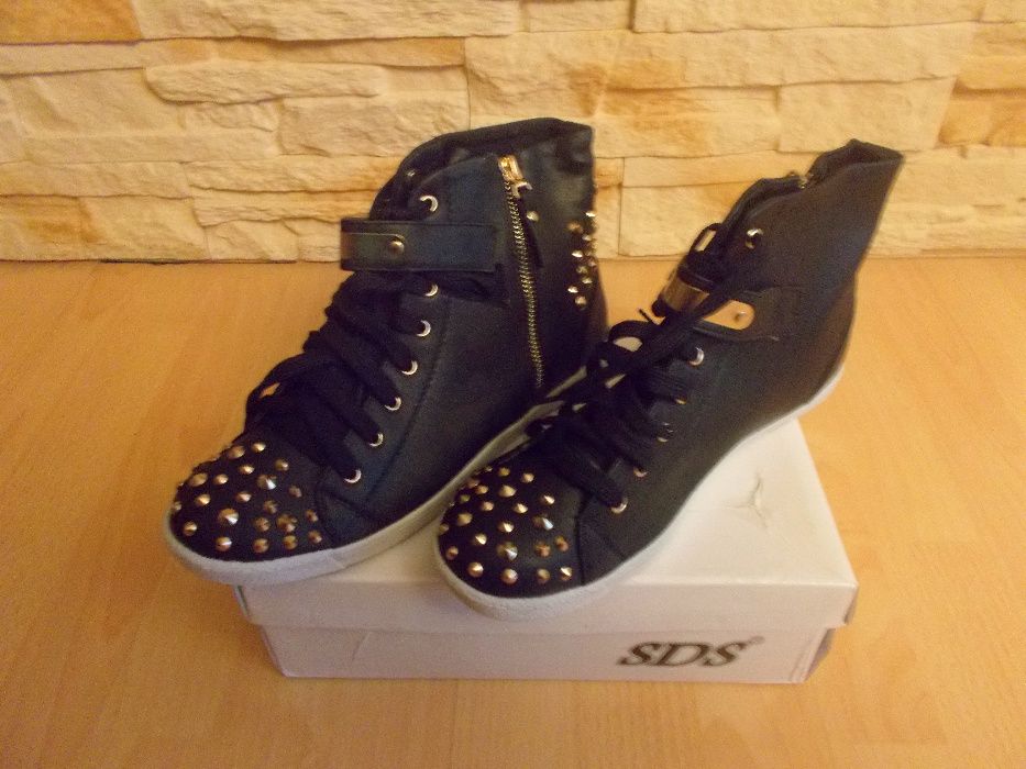 Buty trampki SNEAKERSY sportowe z ćwiekami roz.40