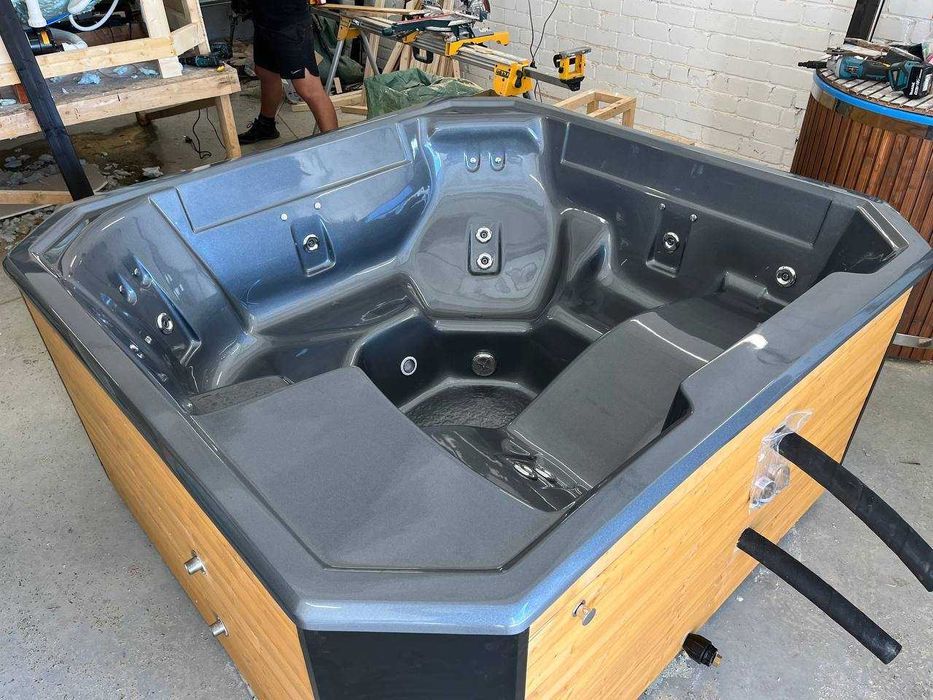 Balia ogrodowa klasy premium bania fińska wanna jacuzzi sauna SlowSpa