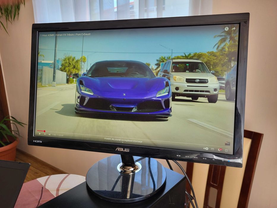 Monitor ASUS 22' hdmi vga dvi VS229 FullHD 1920x1080