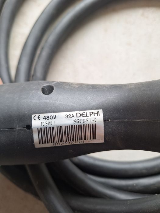Cabo de carregamento DELPHI Tipo 2 para Tipo 3