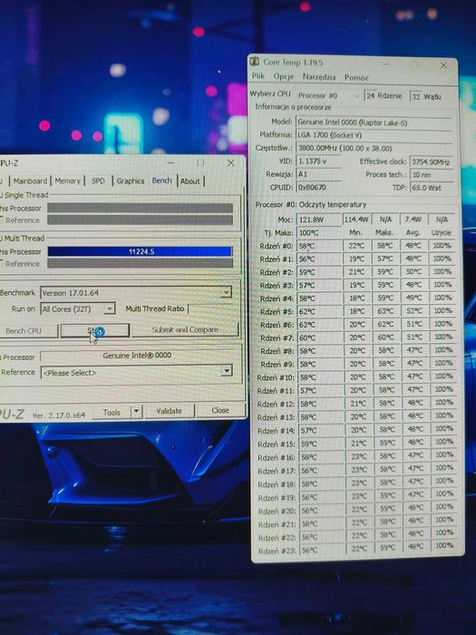 procesor Intel i9-13900 (Engineering Sample)