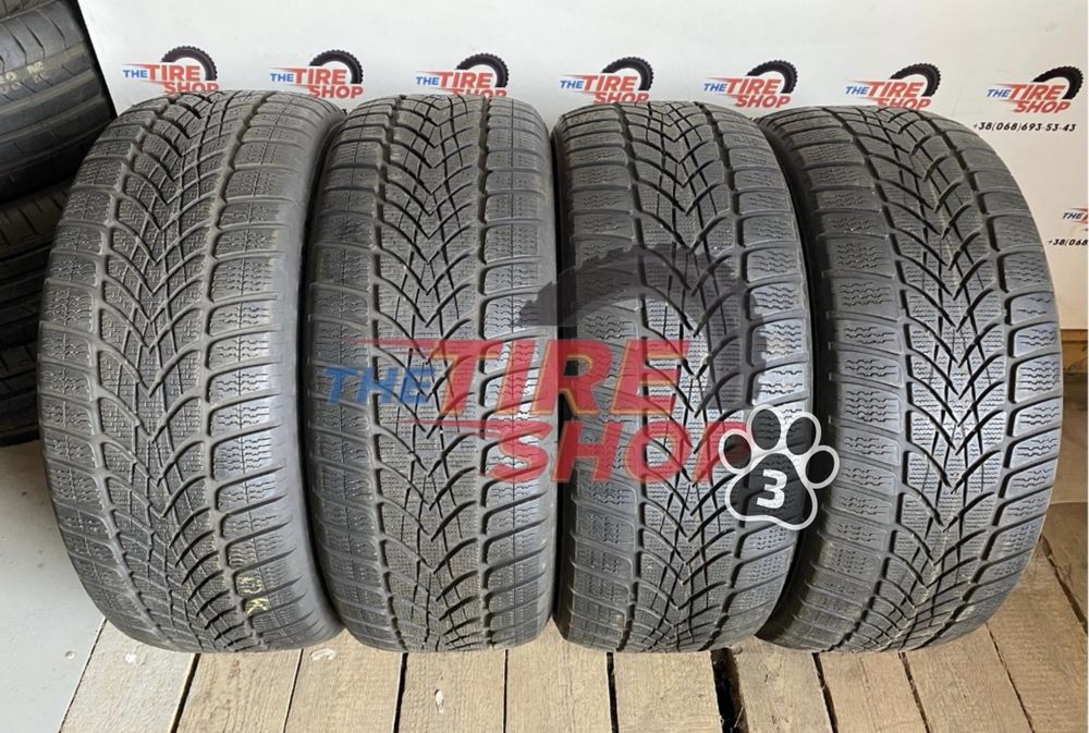 4шт 85-95% 225/55R17 Dunlop SP Wintersport 4D