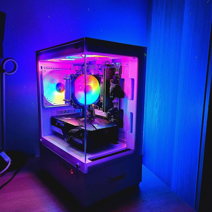 Komputer RX6600XT/1TB SSD/R5 5500/16gb ram/Gamingowy Okazja Gwarancja