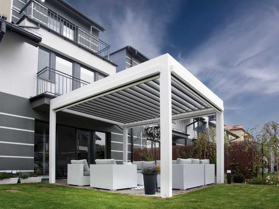 Pergola aluminiowa na wymiar – pomiar + montaż | Wieliczka