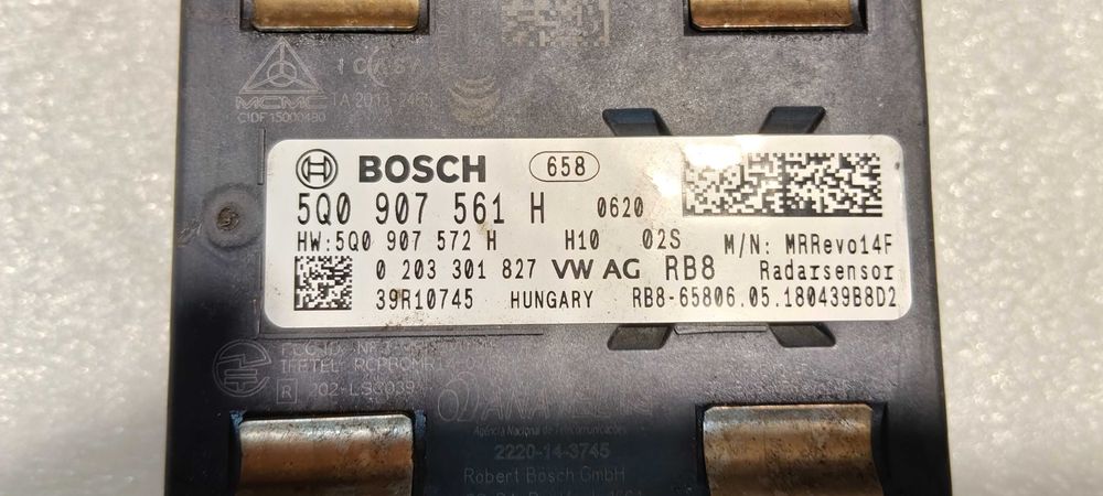 Radar Czujnik Distronic VW Skoda Seat