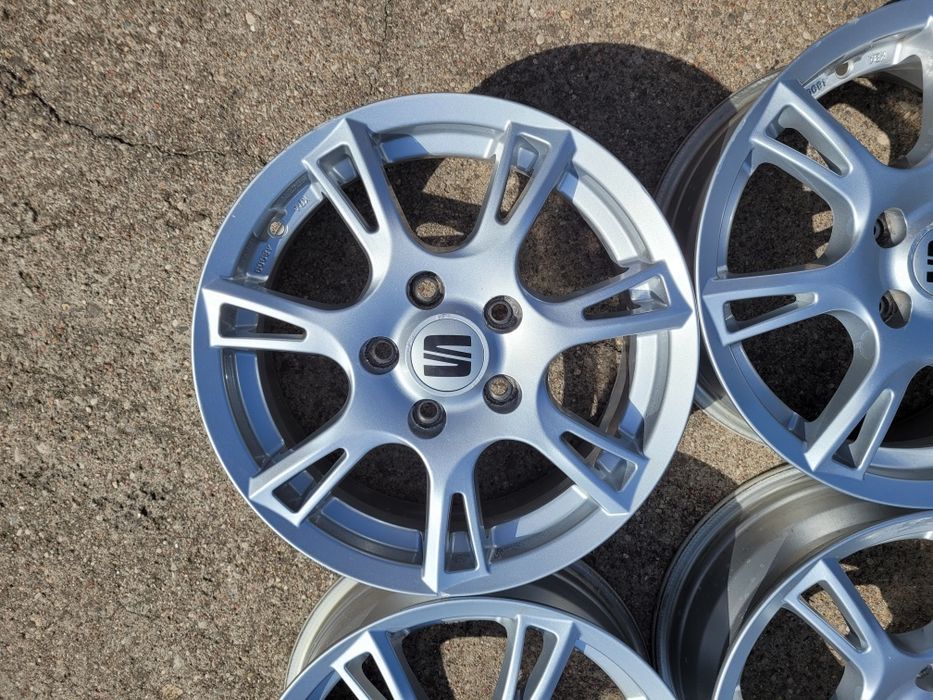 Felgi Alu Oryginał SEAT Leon Altea Toledo 5x112 15 Cali 6J ET 43