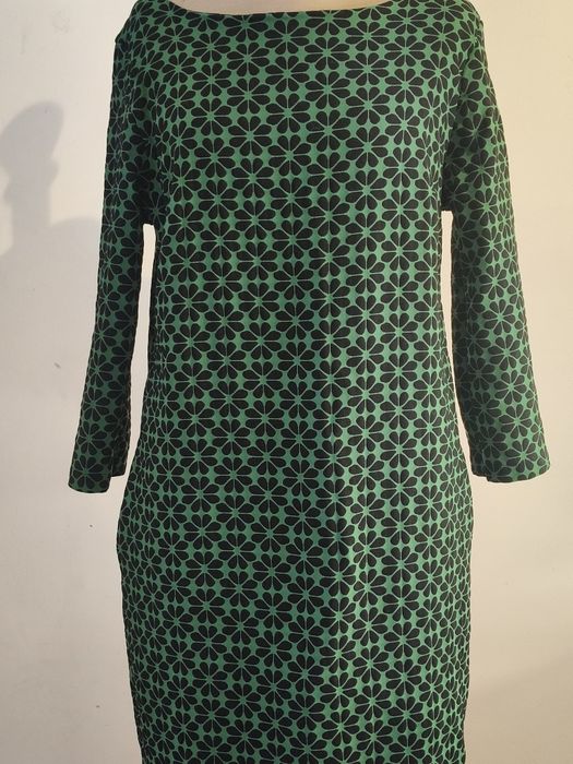 Vintage zielono-czarna sukienka Grey Wolf ¹²⁰
