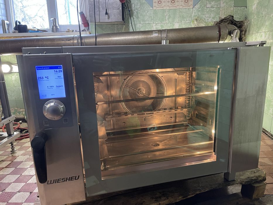 Піч на 5 рівнів 2017р.Wiesheu Euromat 64S пароконвектомат, конвекційна ...