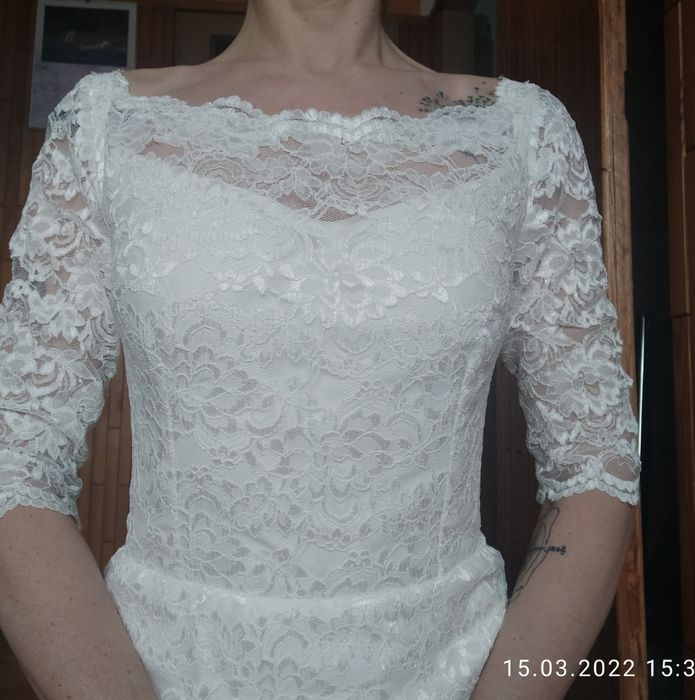 Suknia ślubna koronkowa