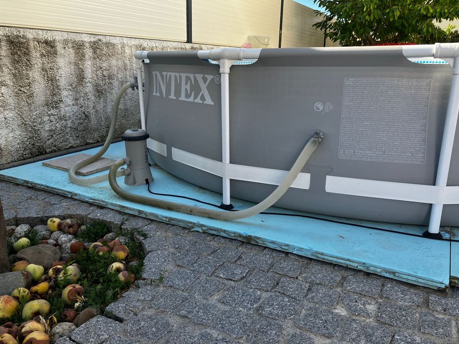 Piscina redonda INTEX com bomba64281085601922122