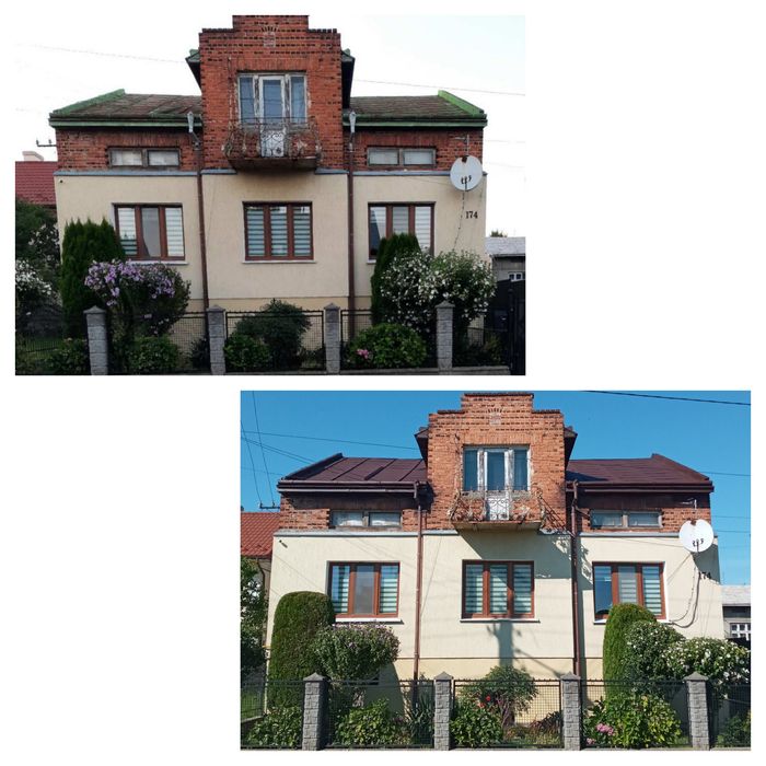 Фарбування дахів