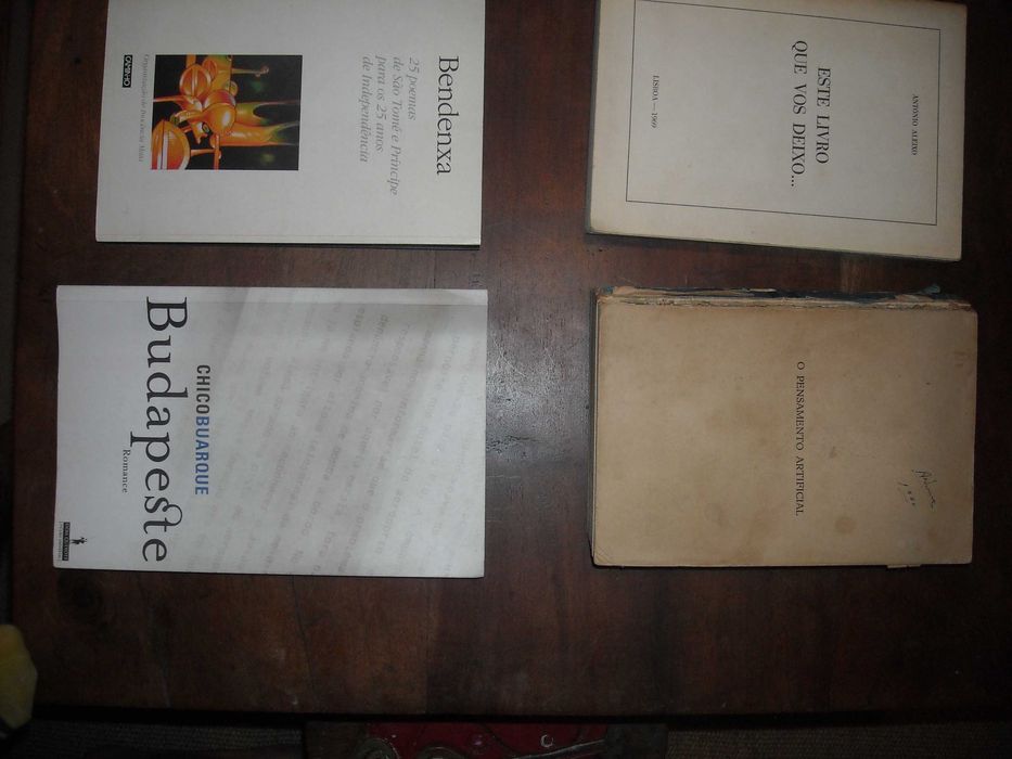 Livros Garcia Marquez, Aleixo, Buarque, Steiner, Latil, S. Tome