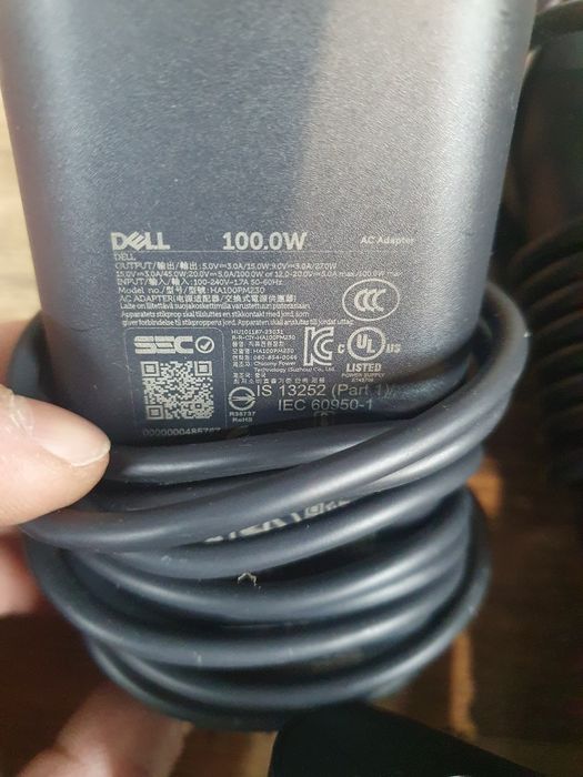 Зарядка зарядное блок питания живлення Dell 100w Type-C USB-C оригінал