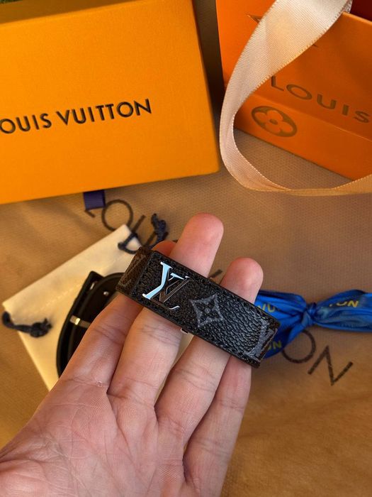 Браслет чоловічий Louis Vuitton Браслет LV Кожаный браслет Луи Виттон