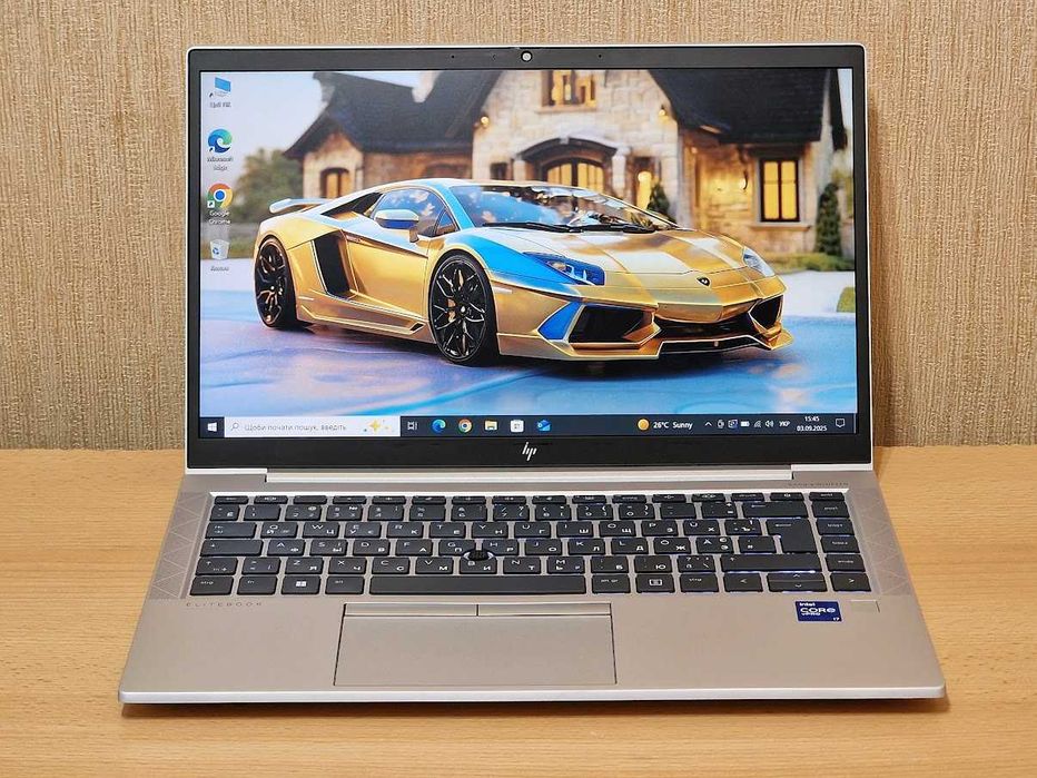 Сучасний ноутбук HP EliteBook 840 G8 Intel Core i5-1145G7 vPro RAM 16Gb DDR4 3200Мгц SSD 512Gb IPS (1920x1080) Full HD Батарея 10 годин. Вага 1,2 кг.