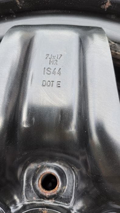 4 felgi strukturalne opel 5x115 17" czujniki ciśnienia