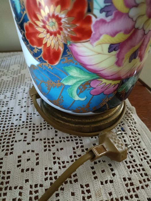 Candeeiro em cerâmica