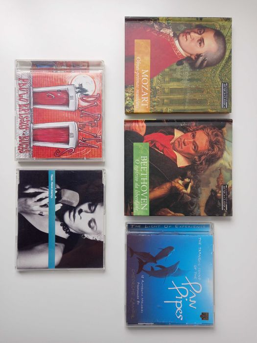 Lote de 5 CDs de música