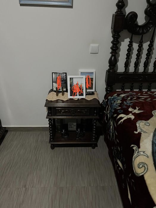 Quarto Completo Em Madeira Maciça / Aceito Propostas