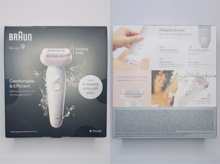 Епілятор Braun Silk-epil 9 SES 9-000 (Німеччина)