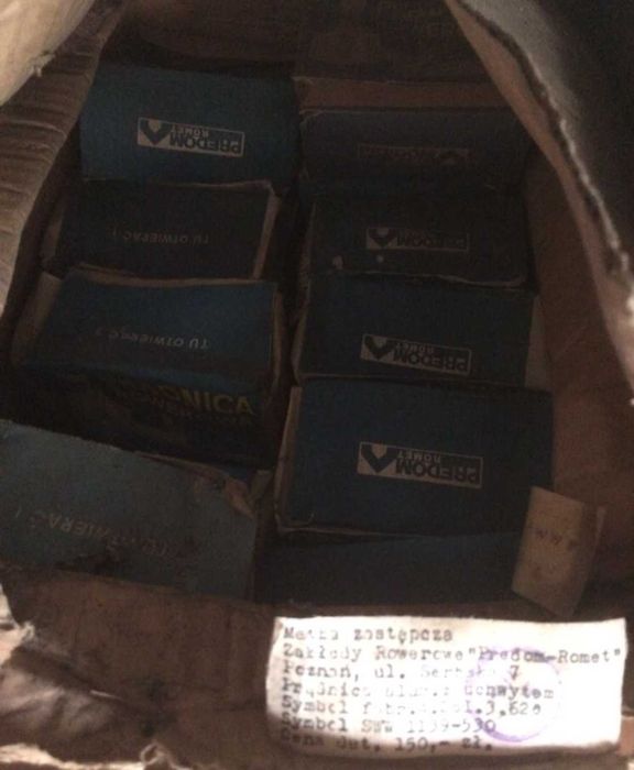 Prądnica rowerowa, dynamo oryginalne, nowe PREDOM ROMET + kartonik