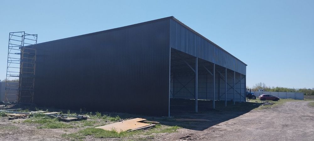 Ангаров,Склад, Навіси