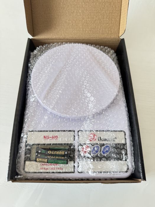 Весы электронные кухонные 10 кг Domotec MS-400