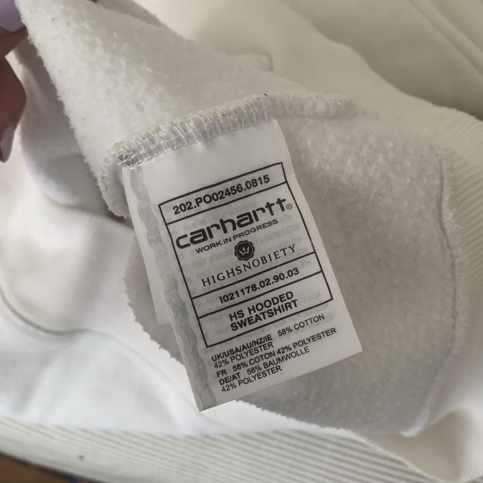 Hoodie Carhartt Highsnobiety