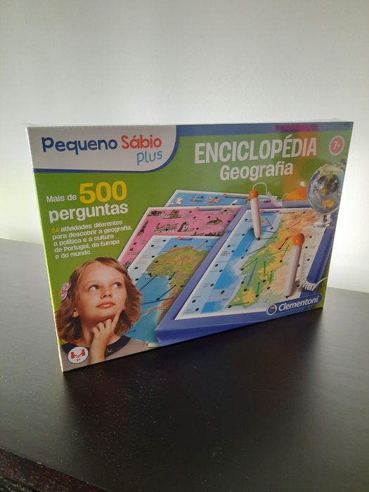 Clementoni Enciclopédia Geografia novo