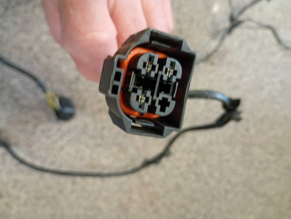Wiązka wtyczka lampy H7 żaluzji halogena klaksona prawa Bmw E81 E87