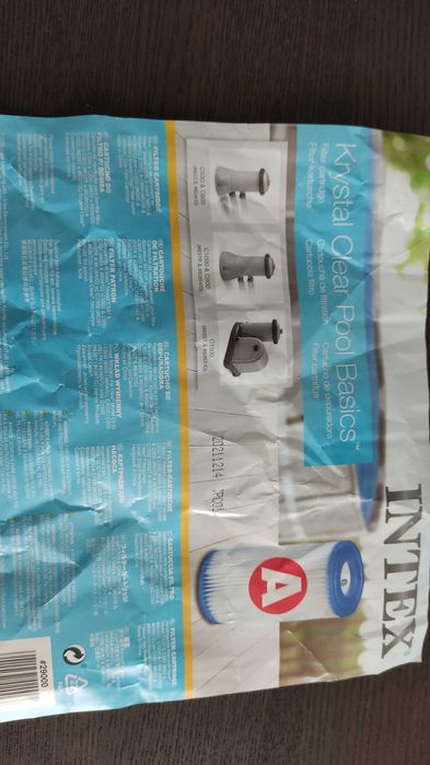 Filtro piscina tipo A recarga