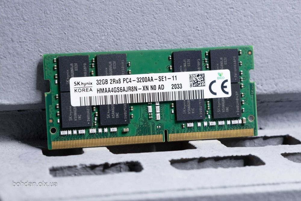 hynix sodimm ddr4 3200 - Купить электронику - Цены на OLX.ua