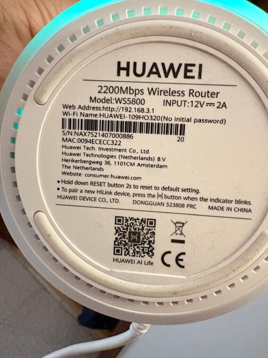 Sistema Mesh HUAWEI WS5800 (4 Unidades - AC2200 - Dual Band)