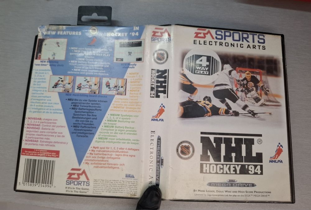 Nhl 94 para mega drive