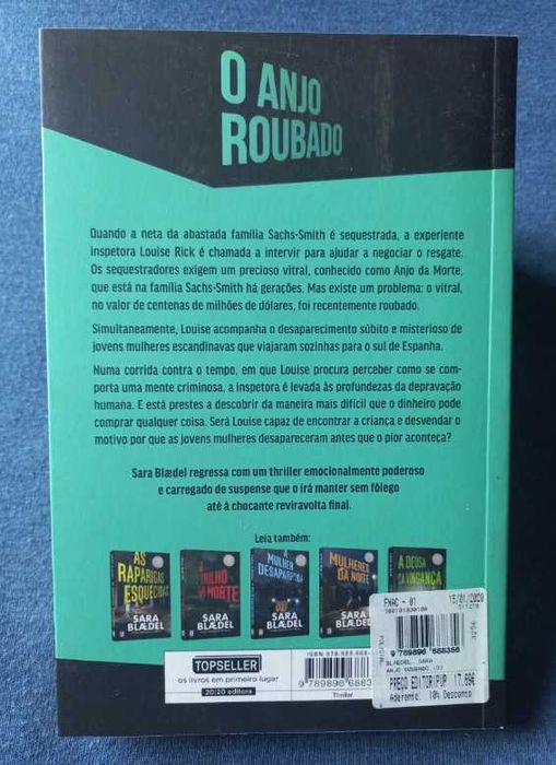 O Anjo Roubado - Sara Blædel (The Camilla Trilogy - Volume 3)