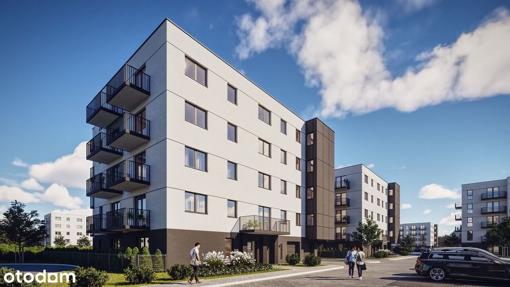 3-pokojowe mieszkanie 42m2 + balkon