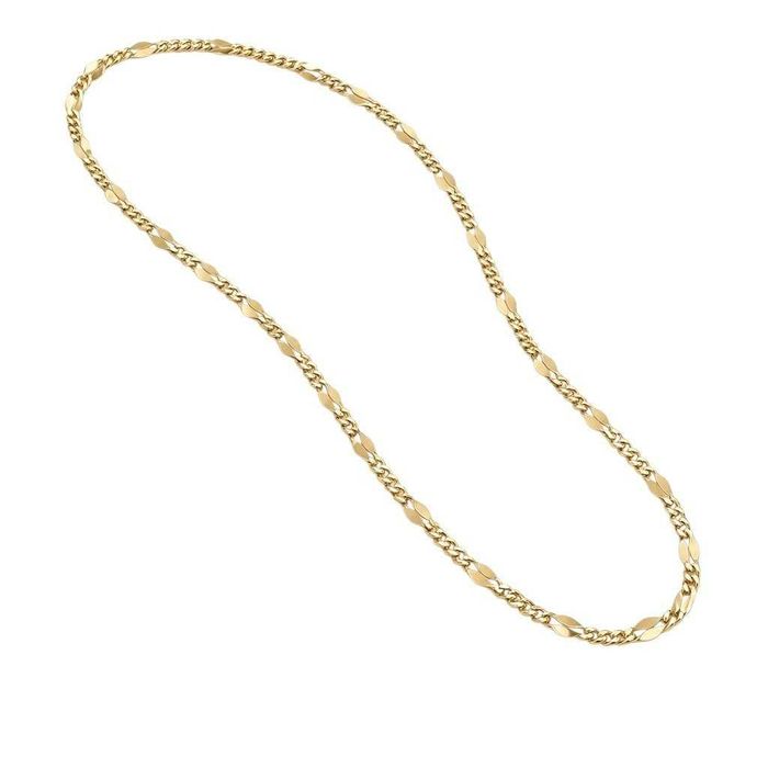 Delikatny złoty łańcuszek próby 585 - 2,20 g - 49 cm