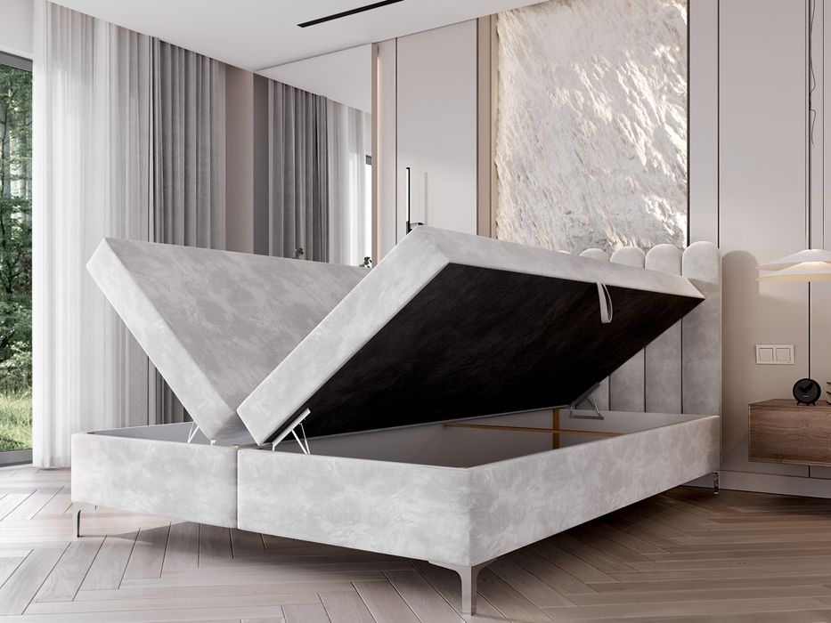 Lozko kontynentalne prosto od producenta