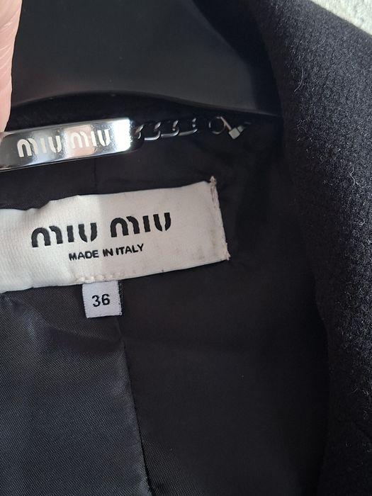 s/m MIU MIU Кашемировый пиджак 36/38, 42/44  пальто тренч бомбер