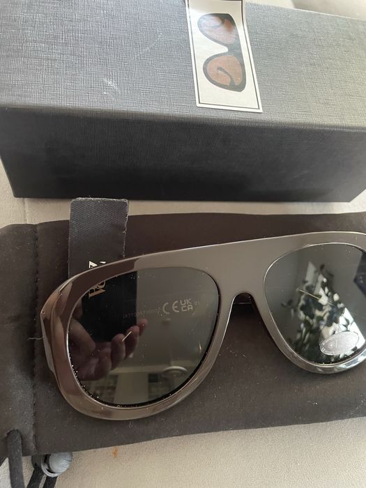 Nowe brazowe okulary zara