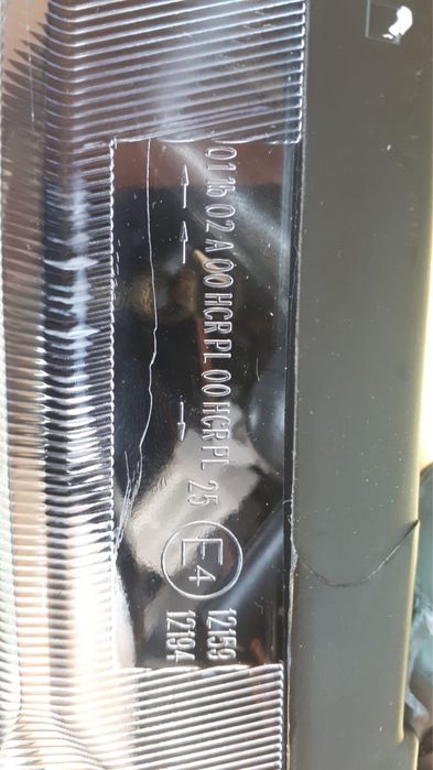 Farol direito renault scenic