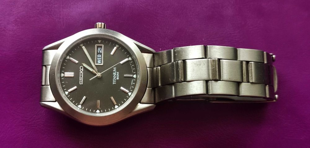Zegarek męski SEIKO TITANIUM prod. Japońskiej - Okazja !