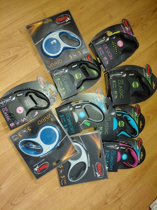 Рулетки Flexi Collar Ferplast S та М 5 м та 8м