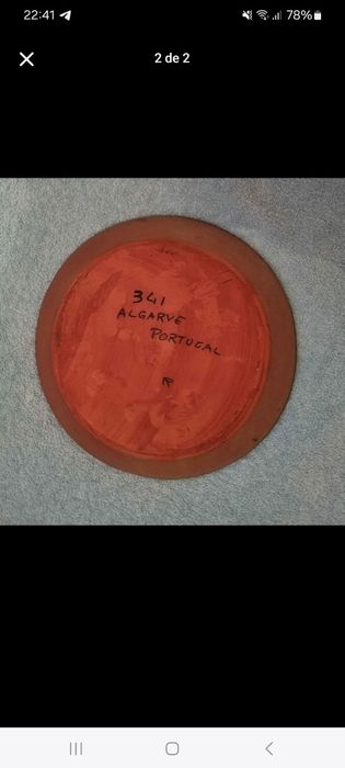 Prato Decorativo do Algarve Portugal