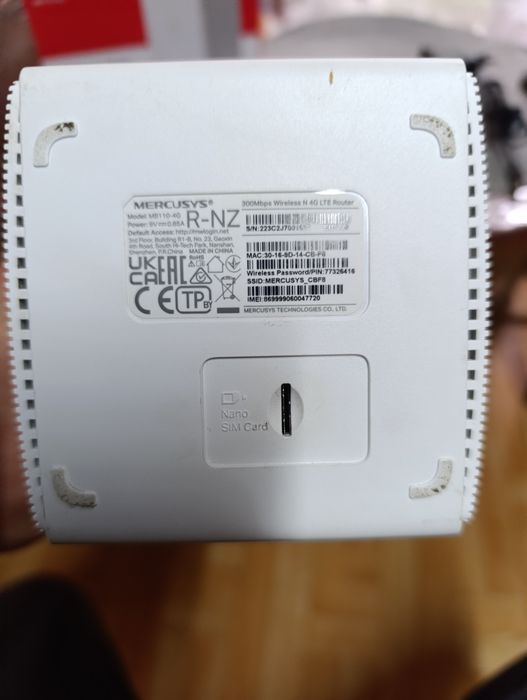 Router wifi SIM Card